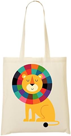 Colorful Lion Shopping Tote Bag