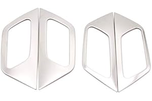 HIGH FLYING Cornici dei Interno Maniglia Acciaio Inossidabile 4 Pezzi per 3008 5008 2017-2020