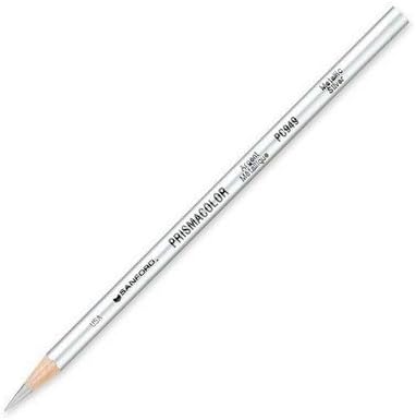 Prismacolor - Prisma Pencil, 12/BX, Metallic Silver, Sold as 1 Dozen, SAN 3375