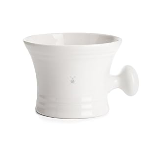 Muhle White Porcelain Shaving Mug With 65g Aloe Vera Shaving Soap Refill - Image 2