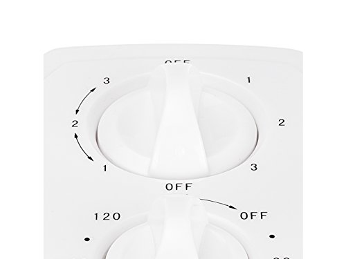 2er Set Turmventilator mit Timer Funktion, 3 Stufen, Oszillierend, 35 Watt, 2000 U/m - 6