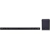 LG Barra de Sonido SQC2 Black/Barra DE Sonido con SUBWOOFER INALÁMBRI