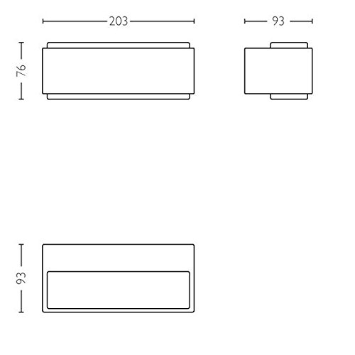 Philips myGarden LED Wandaussenleuchte Stratosphere, 1000lm, Anthrazit, Gartenleuchte - 6
