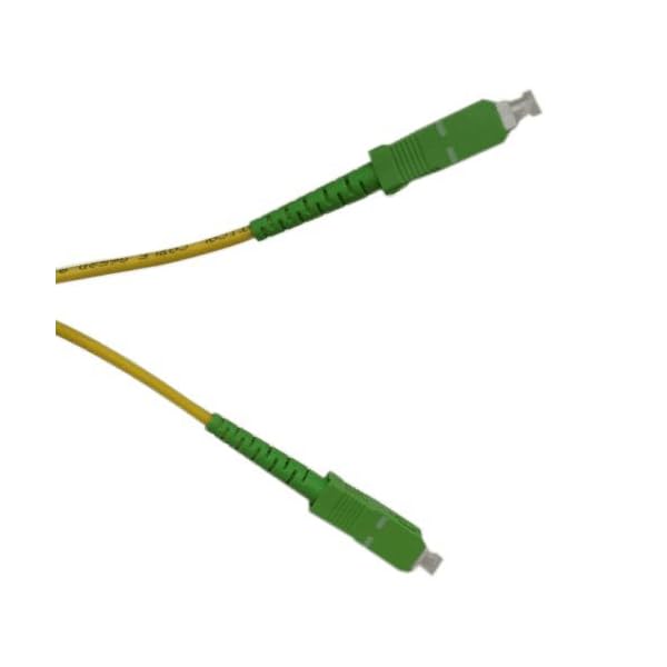 Cable Fibra optica SC-APC monomodo simplex 9-125 Amarillo 3 Metros, Cablepelado® - Image 3