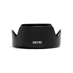 Darahs Bayonet Dedicated (EW-73D) Lens Hood for Canon EF-S 18-135mm f/3.5-5.6 is USM Lens on Canon EOS 80D 77D 60D, Replaces Canon EW-73D