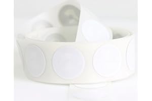 ‎NFC21 NFC Tag Sticker 22 mm, 180 Byte, kompatibel mit allen nfc-fähigen Smartphones, 50 Stück in weiß, optimal für Geräte-/ Profilsteuerung (Wlan, Bluetooth, SMS, Telefonanruf per NFC)