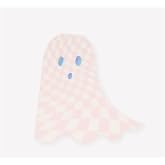 Meri Meri - Pink Checker Ghost Napkins - Pembe Kareli Hayalet Pe&ccedil;eteler (16'lı)