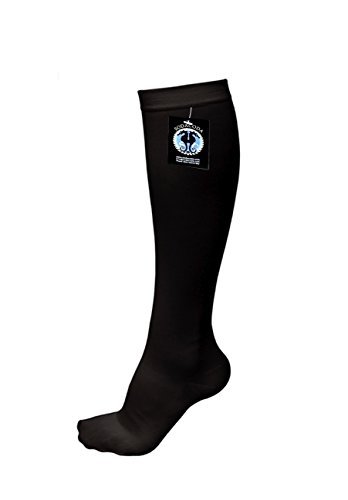 SODACODA Compression Socks - Enhance circulation and soothe achy tired legs - Black (L/XL)