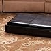 New Large Ottoman Foldaway Storage Blanket Toy Box Bench Faux Leather Black 76x38cms