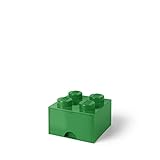 Home Storage Made Fun LEGO Schublade 4 Noppen, 1 Fach, stapelbare Box, 4,7 l