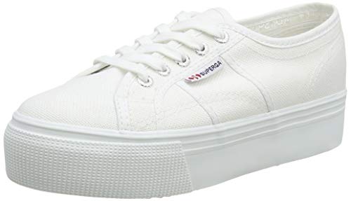 Superga 2790Cotw Linea Up And Down, Zapatillas Unisex adulto, Blanco (901 White), 35 EU