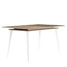 Symbiosis 2290A0300X00 PRISM Table Panneaux De Particules Mélamines Chêne Naturel 134 x 89,5 x 77 cm