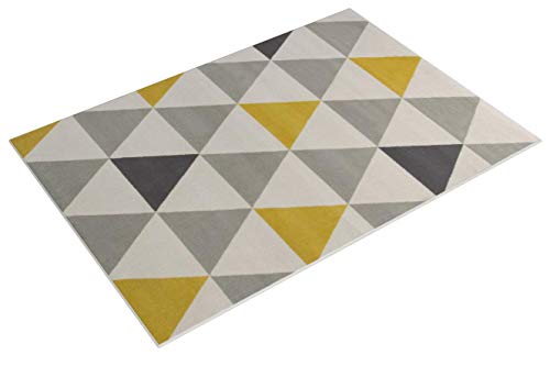 Tapis Scandinave Trait Blanc Et Noir Style Scandinave