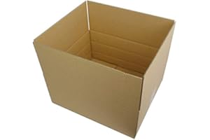 KARTONDEALER 100 Stück Faltkarton Karton 350x250x150 mm