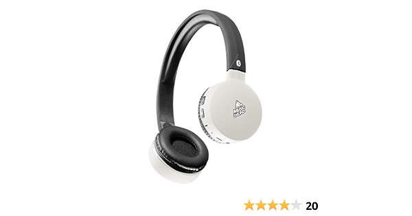Musicsound - Cuffie Bluetooth con fascia estendibile, senza fili, con  microfono, display LED e telecomando, colore: Nero/Bianco : Amazon.it:  Elettronica