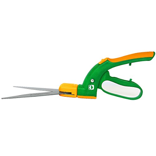 GRÜNTEK Teflon Rasenschere 360° drehbare Schneidekopf , Grasschere SEGLER 380 mm, Ergo-Griffe. Klingen Teflon beschichtet, GELD-ZURÜCK-GARANTIE 30 Tagen! Grasschere EINFÜHRUNGSPREIS !! - 8