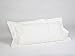 Produktbild Yumeko Bettwäsche - Kissenbezug - Baumwollsatin - 40x80 cm - Warm White - Weiß - mit Saum - 100% biologische Baumwolle - ökologisch - weich & geschmeidig - Fair Trade