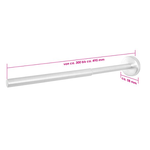 bremermann® Badserie PIAZZA – Edelstahl Teleskop-Handtuchstange - 5