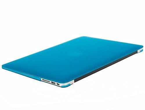 MOSISO Ultra Slim Plastik Hartschale Schutzhülle Snap Case für MacBook Air 11 Zoll (A1370 / A1465), Wasserblau - 5