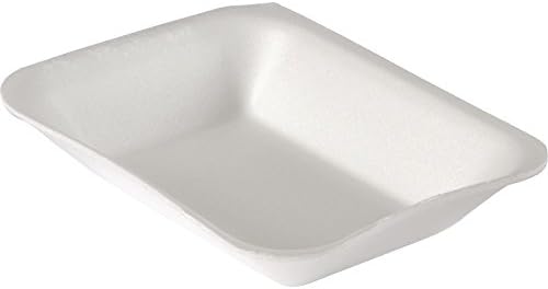 Not Applicable 125 x Chippy Tray Foam Polystyrene FISH CHIPS Tray's White CT3 CT2 CT1, CT2 Medium