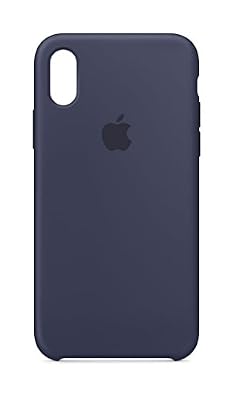 Apple Coque en Silicone (pour iPhone X) - Bleu Nuit
