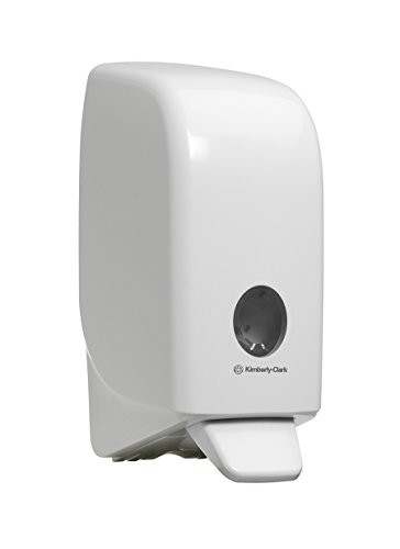 AQUARIUS 6948 Handreinigerspender (zeitgemäßem Design mit weißer reinigungsfreundlicher Hochglanzoberfläche) - 2