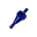 Produktbild MADONG Universal 6mm Motorrad Benzin Benzin Ölfilter für Roller Motorrad Moped Roller Dirt Bike ATV Öl Kraftstofffilter (Farbe : Blau)