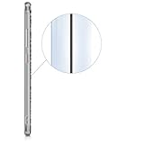 kwmobile Hülle für Huawei Nova - TPU Silikon Backcover Case Handy Schutzhülle - Cover klar Blütenmeer Spitze Design Schwarz Transparent - 