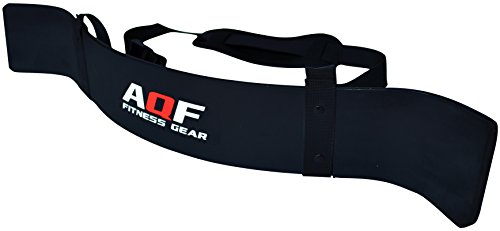 AQF - Aislante de bíceps para levantamiento de pesas, entrenamiento de brazos y curl con barra
