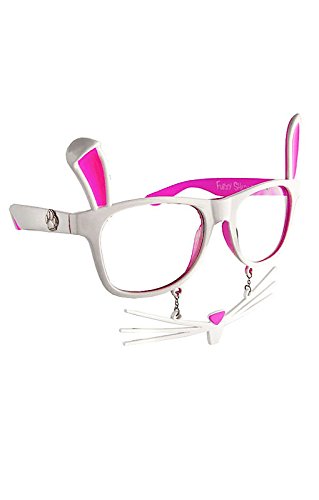 Karnickel Brille mit Bart