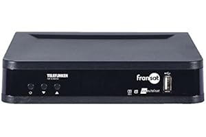 Telefunken FRANSAT TSFHD 3000 B Récepteur TNT HD Noir