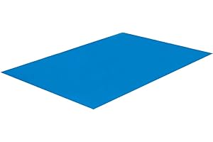 Surakey Tapis De Sol pour Piscine Hors Sol,Tapis De Piscine pour Piscine Ronde Rectangulaire, Protecteur Fond De Piscine Tapis De Piscine Gonflable, Pliable pour Piscine Facile Nettoyer (338 * 239cm)