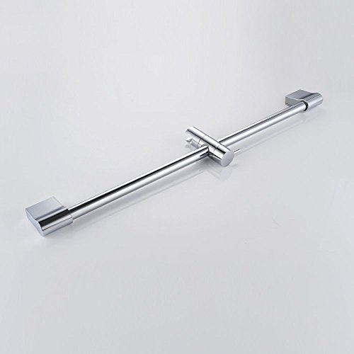 KES F200 Duschstange für Handbrause mit höhenverstellbarer Duschkopfhalterung – chrome - 4