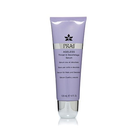 Prai Ageless Throat & Decolletage Serum with rollerball applicator 4 oz by Prai
