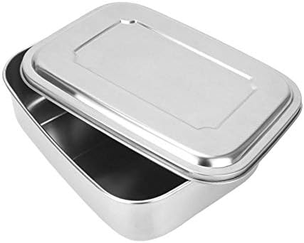 G-wukeer Stainless Steel Lunch Bento Box ， Food Storage Container for School Lunch time
