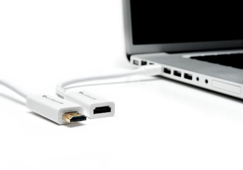 BlueRigger Premium Mini-Displayport für HDMI Male to Female-Adapter-Kabel (15cm) – Für Unibody, MacBook Pro/Air – mit Audio - 7