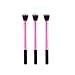 TimeSong Professional Cosmetics Highlighter Brush Setting Brush Plastic Handle Fiber Wool Foundation Brush (Pink blush)