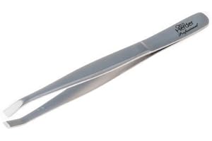 Otto Herder Manicure Zupfpinzette rostfrei gerade Ausführung ca. 9 cm Maulteil 3 mm - Perfekte Pinzette zum Augenbrauenzupfen Gesichtshaarentfernung