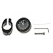 Generic Black Waterproof Motorcycle Dirt PIt Bike ATV Scooter Handlebar Mount Clock RS.710.00