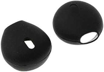 WZSP 1 Pair Replacable Ear Gels Buds Earbuds for iPhone Airpod Wireless Earpods Bluetooth Ear Pods - Black, as described