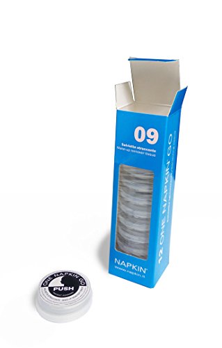 Preisvergleich Produktbild ONE NAPKIN GO - Make Up Entferner, Erfrischende Reinigungstücher, Gesichtsreinigungstuch, komprimierte Abschminktücher, 12 Stück (09 Make-Up Remover)