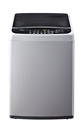 LG 6.5 kg Inverter Fully-Automatic Top Loading Washing Machine (T7581NDDLG, Middle Free Silver)