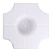 Produktbild OUNONA Betonform Kunststoff Pflasterung Schalungsform DIY Trittsteinplatte Bodenplatten Gartenplatten Garten (Weiß)