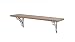 Produktbild Element System Wand / Regalset Home 2, boden Eiche-Trüffel, 80 x 20 x 1,9 cm, weiß / alu, 11305-00005