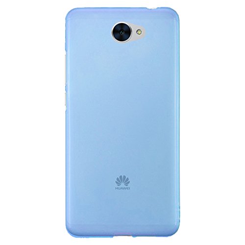 OVIphone Funda Gel TPU Para HUAWEI Y7  NO COMPATIBLE CON HUAWEI Y7 PRIME  Color Azul 