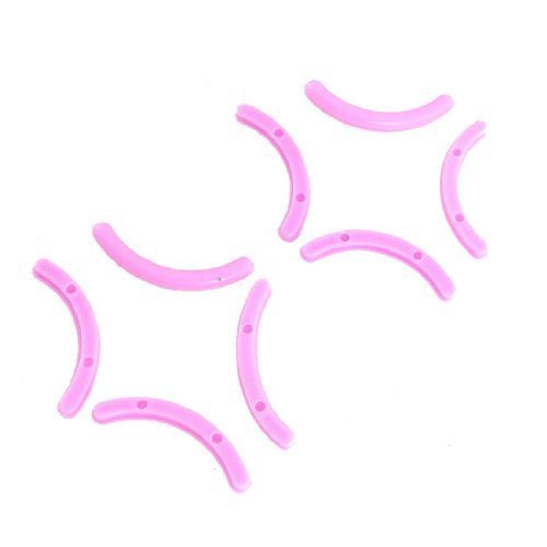 FOREVER YUNG 8 Pcs Rubber Pads Lash Curler Replacement Components Pink