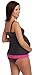 Be Mammy Maternity Bathing Suit GRACE (Graphite/Pink, 14)