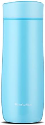 QILEYIN QLY007 280ml Insulated Stainless Steel Water Bottle Vacuum Flask Coffee Mug Travel Container (Blue)