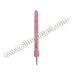 Produktbild Kuchen-Deko Kerzen mit Glitzer, inkl. Halter, Rosa, 10 Stück