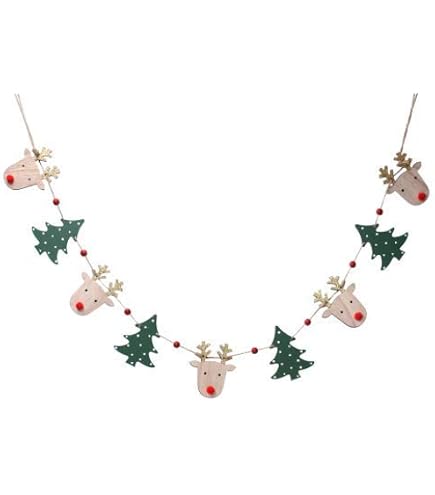 3 Pièces Guirlandes Pompons Feutre 2M - 90 Pompons Rouge Et Blanc Pour Décoration Noël Et Fêtes